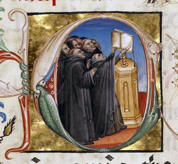 monks singing